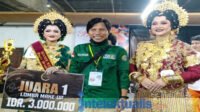 Rezky Rahmadani Raih Gelar Model Terbaik di Lomba Make-up Bold Wedding 2024 IWO Sidrap