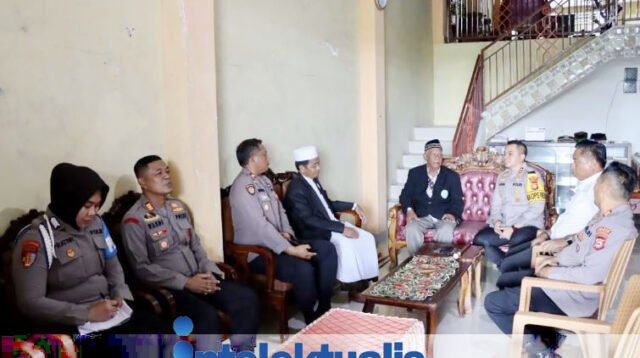 Kapolres Sidrap Kunjungi Tokoh Agama dan Tokoh Adat Bahas Keamanan Jelang Pilkada