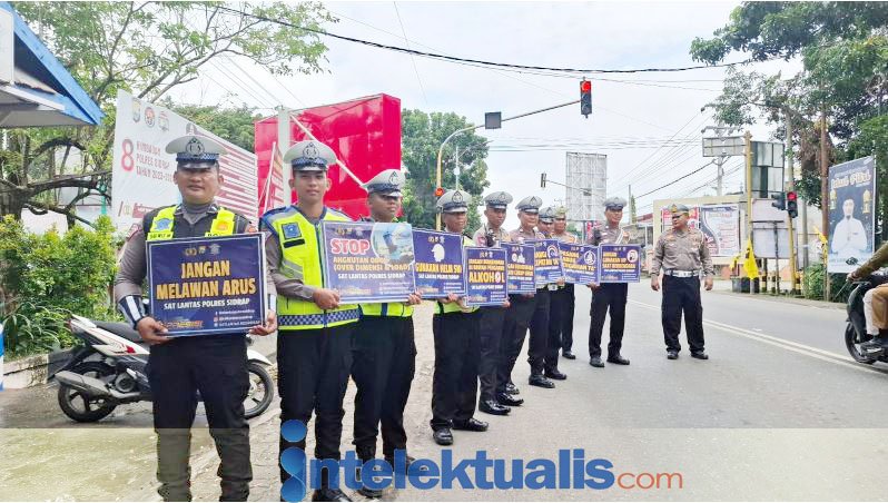 Sat Lantas Polres Sidrap Luncurkan Papan Bicara Edukasi dalam Operasi Patuh Pallawa 2024