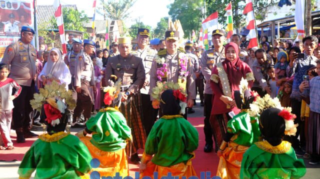 Kakorbinmas Baharkam Polri Kunjungi Desa Kampung Beru untuk Penilaian Lomba 3 Pilar