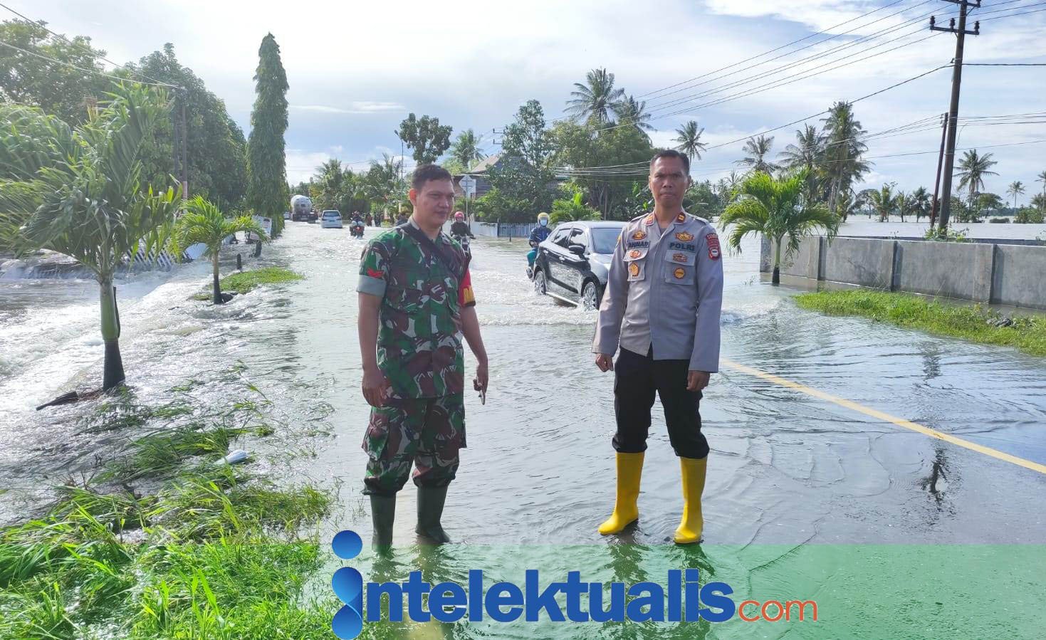 Antisipasi Banjir: Polres Sidrap Intensifkan Patroli dan Pantau Debit Air
