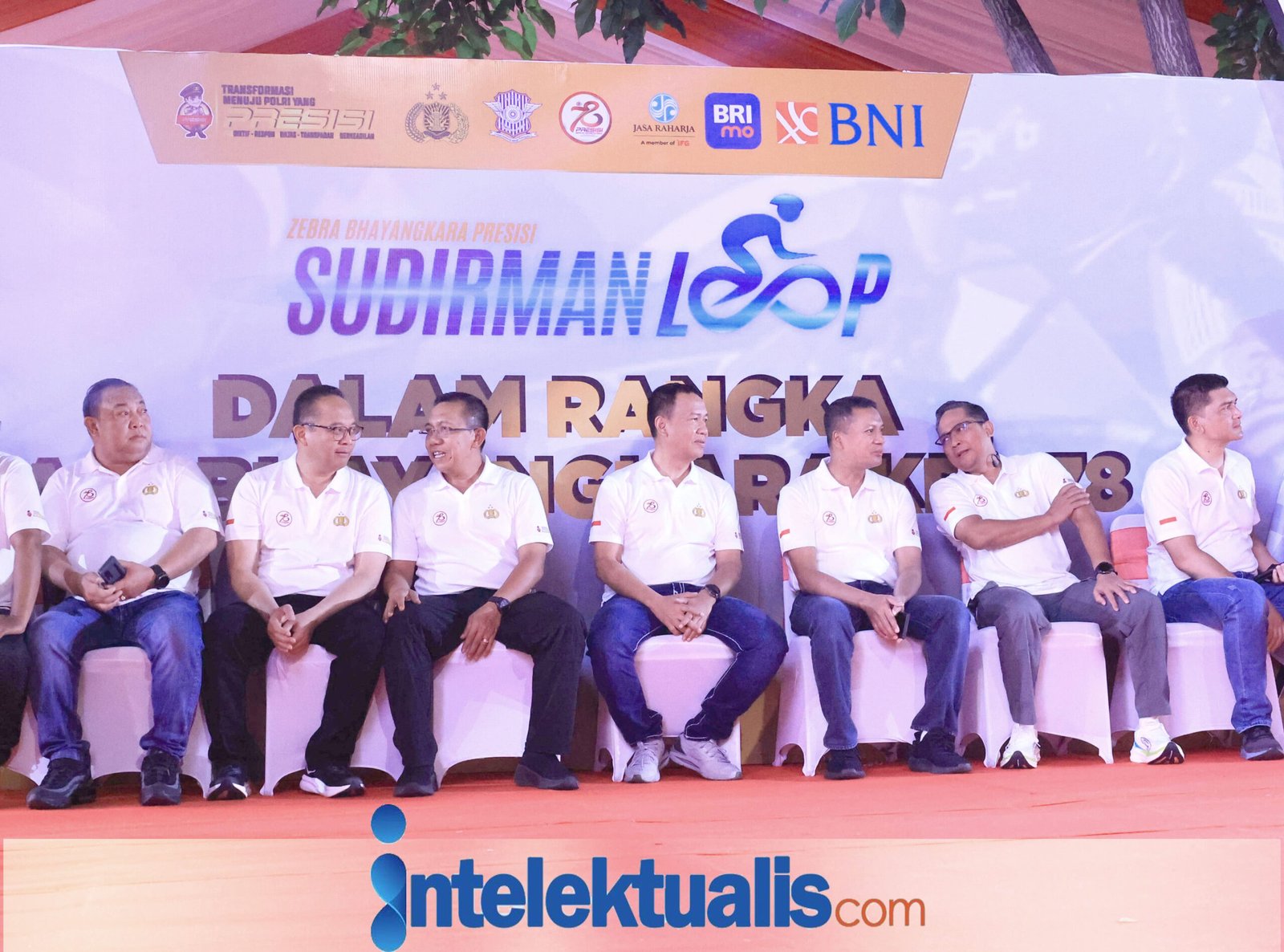 Presisi Sudirman Loop Pada AJang Perlombaan Sepeda Zebra Bayangkara, Ini Harapan Polri