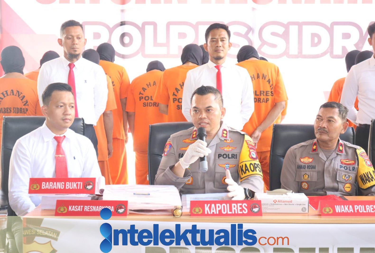 Terungkap 40 Sachet Narkotika Jenis Sabu Diamankan di Sidrap