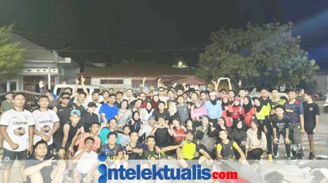 Sebanyak 100 Peserta Dari Sidrap Ikut Lomba Lari Dalam Acara Night Run
