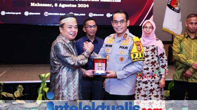 Penandatanganan Perjanjian Kerjasama Antara KPU Provinsi Sulsel dan POLDA Sulsel