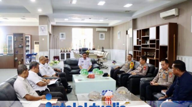 Komitmen Bersama untuk Sidrap Aman, Kapolres Silaturahmi dengan Pj. Bupati