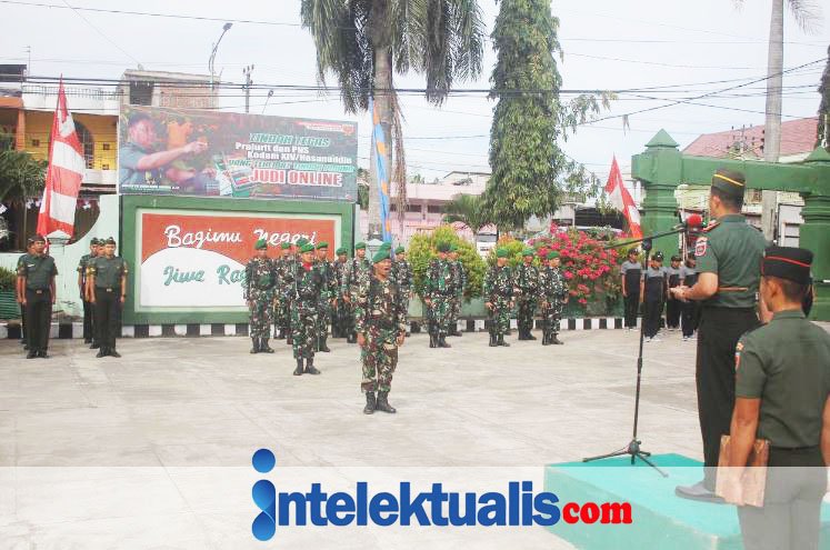 Letkol Inf Awaloeddin, S.I.P Pimpin Upacara Bendera Minggu Pertama Agustus 2024