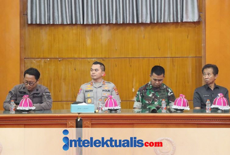 Kapolres Sidrap Hadiri Rapat Paripurna Pembahasan Ranperda RPJPD di DPRD