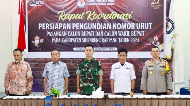 Kapolres Sidrap Siap Kawal Pengundian Nomor Urut Paslon di KPU