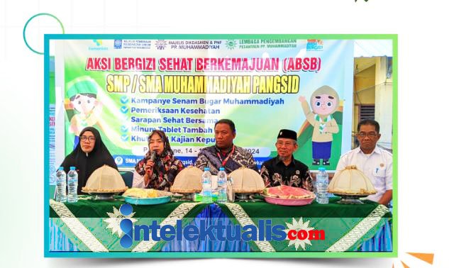 AKSI BERGIZI SEHAT BERKEMAJUAN DI SMP/SMA MUHAMMADIYAH PANGSID