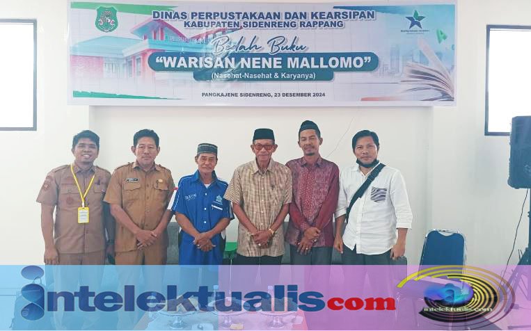 Bedah Buku Bertajuk : "Warisan Nene' Mallomo" Digedung Perpustakaan dan Kearsipan Kabupaten Sidrap