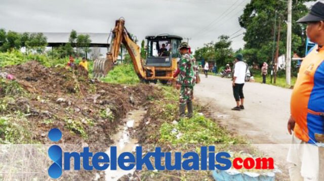 Koramil Dan Pemerintah 03/Maritengngae Bersatu Padu dalam mengansipasi Banjir